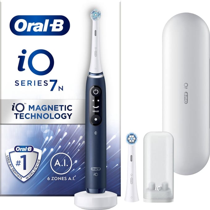 Oral-B iO 7N Elektrische Tandenborstel - Blauw