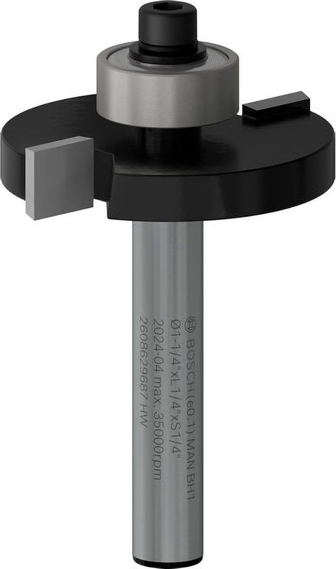 Bosch PRO Nutfrees L 1/4" Schacht 1/4" - 2608629687