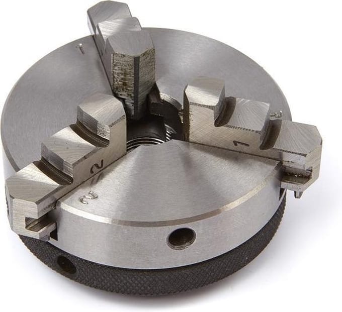 65 mm. Zelfcentrerende 3 Klauwplaat met M14x1 Opname
