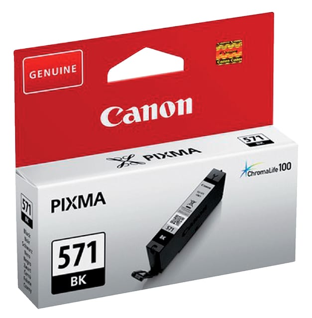 Canon CLI-571BK inktcartridge zwart (origineel)