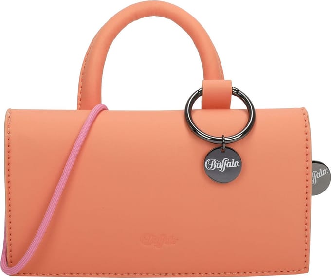 BUFFALO Portemonnee Muse On String Crossbody Bag Soft Orange Abrikoos