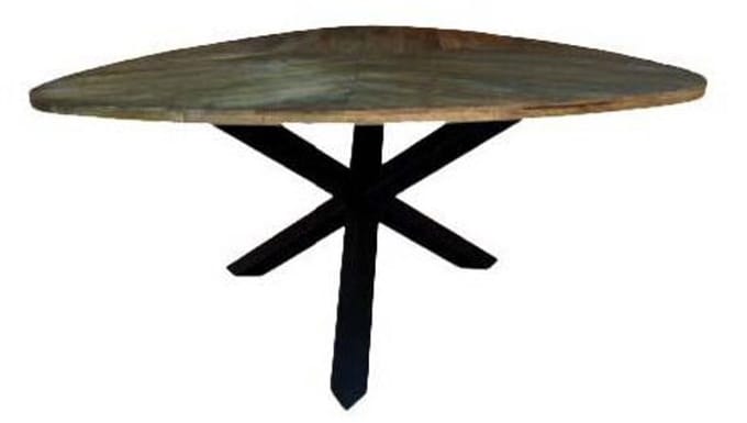 Tower Living Trivero Eetkamertafel olijfbruin 150 cm
