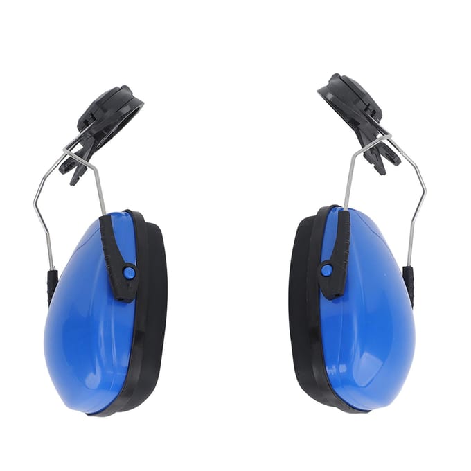 Casque Oreillette Réduction de Bruit Oreillette Protection Auditive Oreillette Bloquant le Son pour Travailler Menuiserie Bleu bleu