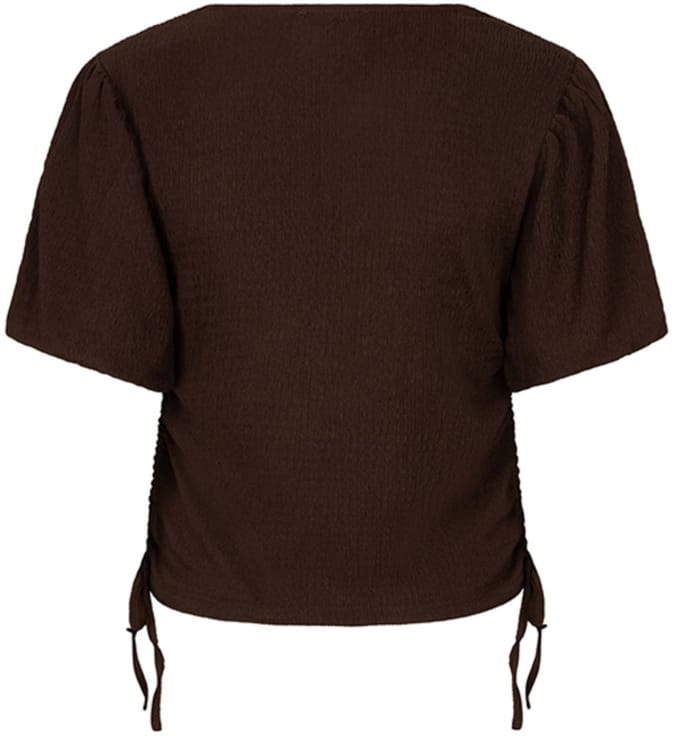 Lofty Manner T-shirt Top Silly Rf13 1 Brown Dames Maat - M