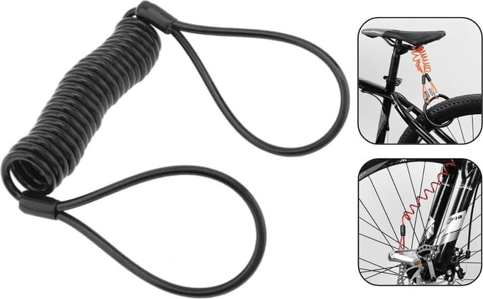 PD® - Staalkabel - staalkabel met lussen - Geïsoleerd - 4 mm x 2 meter