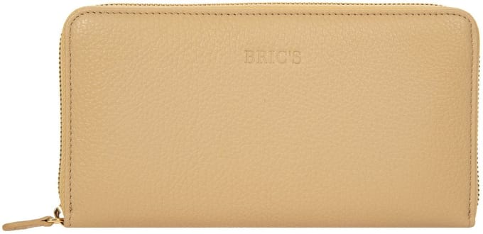 Bric's Gondola Verbena portemonnee leer 20 cm - Dames - Horizontaal - havanna