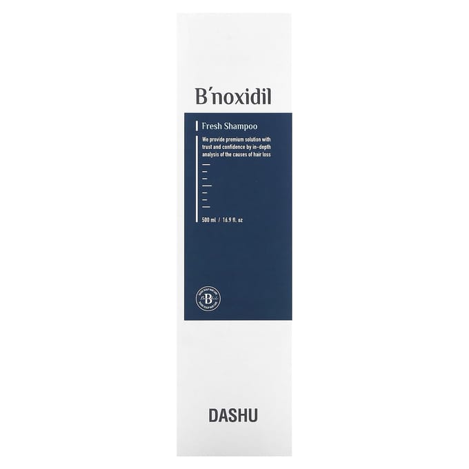 Dashu, B'noxidil, Fresh Shampoo, 500 ml (16.9 fl oz) blue