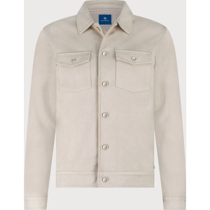 Blue Industry Milanow25-m42 shirtjacket stone