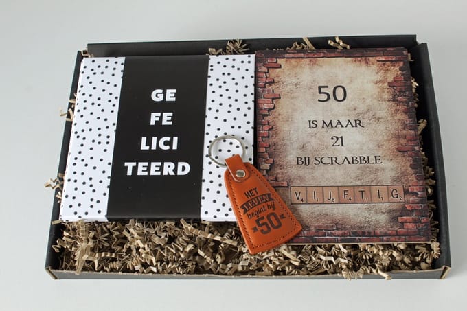 Brievenbus cadeau 50e verjaardag - cadeau abraham - cadeau sarah