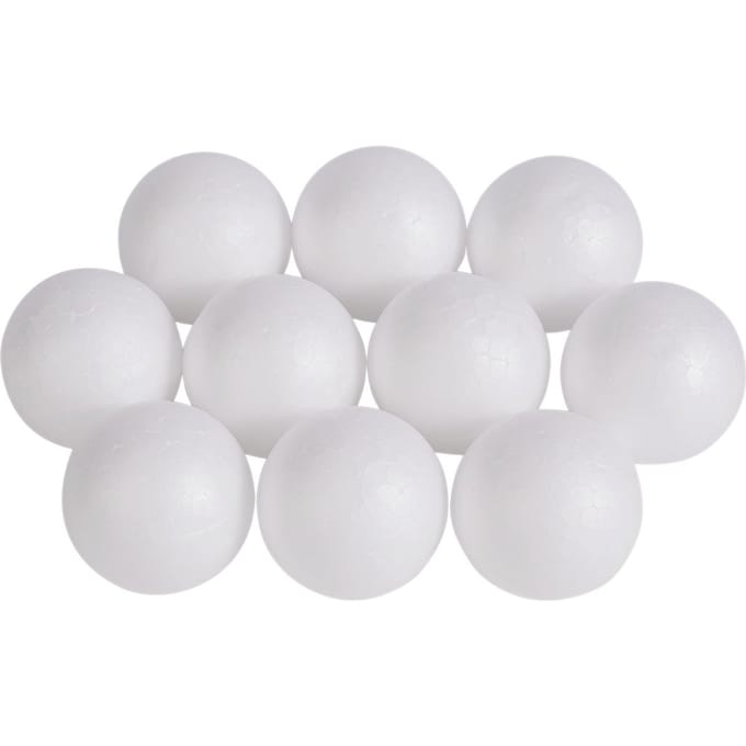 VBS Piepschuim bal, Ø 5 cm, 10 stuks