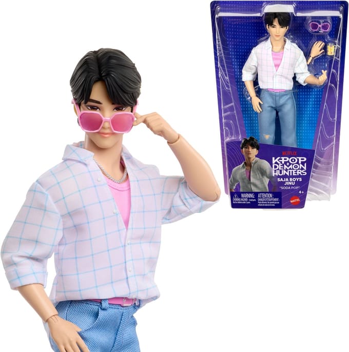 Mattel KPOP Demon Hunters - Pop Jinu Tienerpoppen