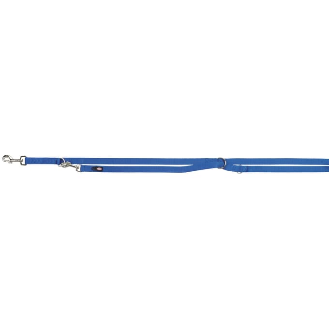 Trixie Premium adjustable leash M-L: 2.00 m/20 mm Koninklijk blauw