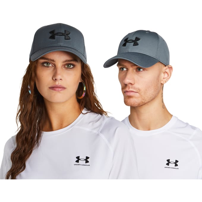 Under Armour M Blitzing Low ADJ-GRY Heren Pet - Pitch Grijs - Zwart