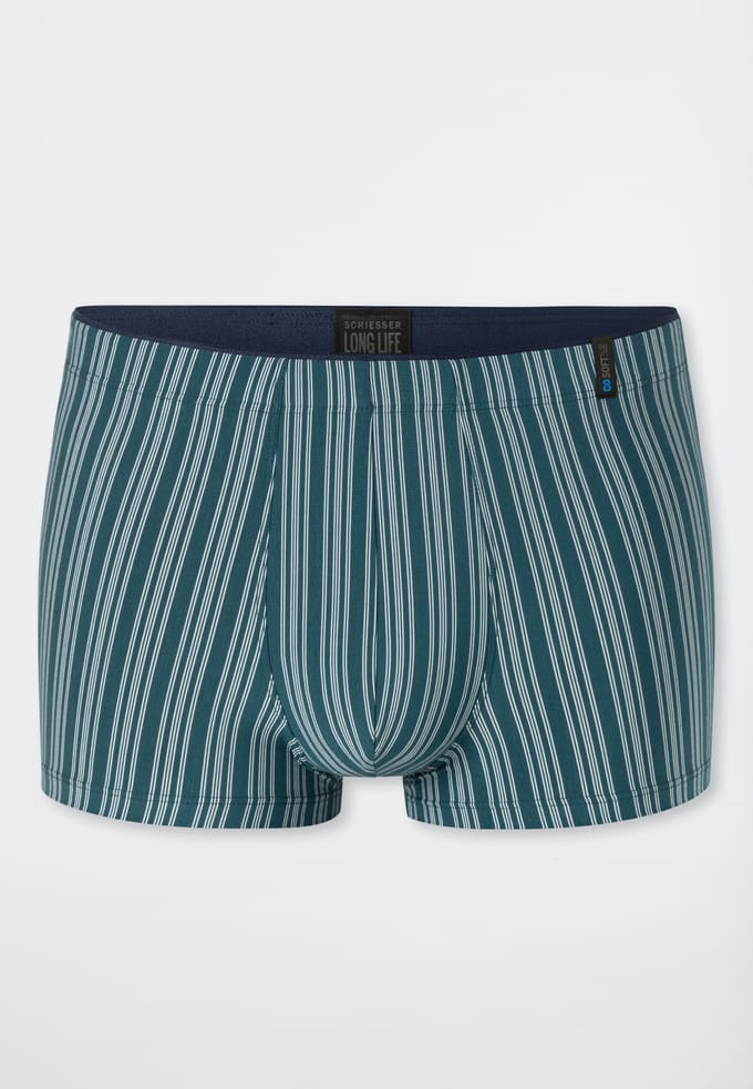 Groene gestreepte korte broek - Long Life Soft 4