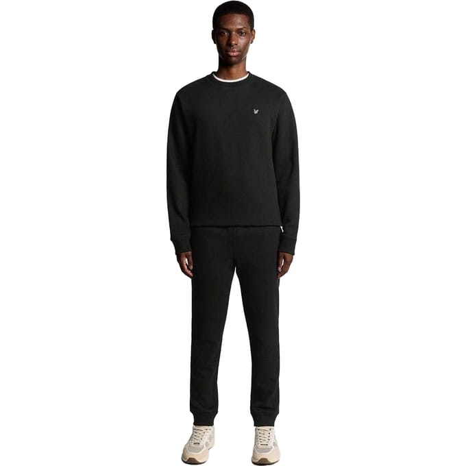 Lyle & Scott Heren Sweatshirt Geborduurd Logo Katoen (Lak)