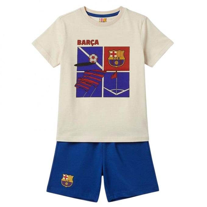 Pyjama junior FC Barcelone 2900003747 multicolore 104 blue