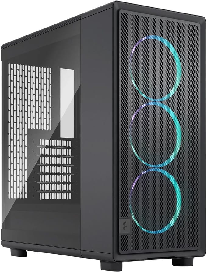 Fractal Design Epoch Black TG RGB - Case - Miditower - Zwart