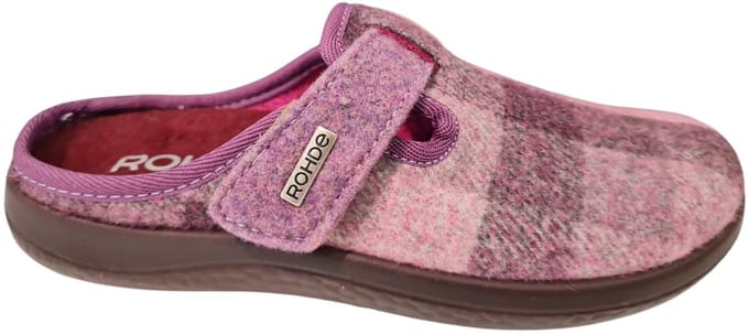 Rohde Roze Open Dames Pantoffels - Roze - 37