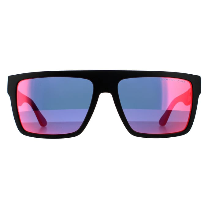 Tommy Hilfiger Zonnebril TH 1605/S 003 MI MATTE ZWART GREY INFRARED