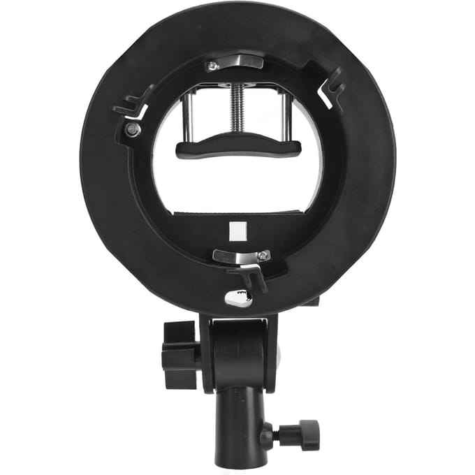 S-type beugel voor Bowens-vattinghouder S-type beugelhouder voor Speedlite Flash Snoot Softbox black