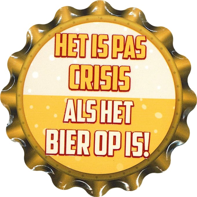 Cap coaster - Crisis