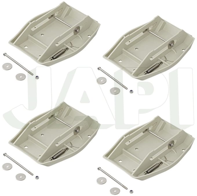 Stabilisatievoeten set 4 stuks met montage materiaal (1500 KG)