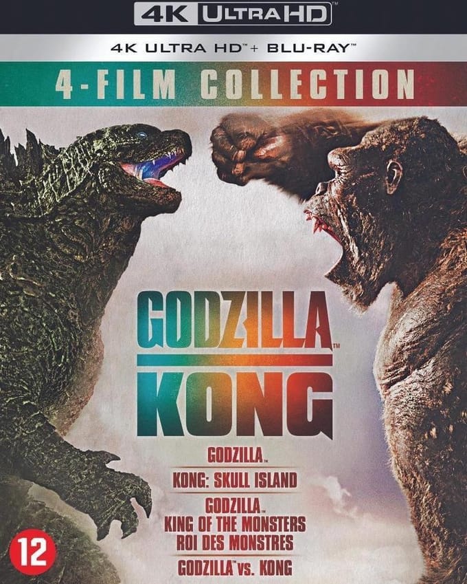 Godzilla 1 -4 Collection (4K Ultra HD Blu-ray)