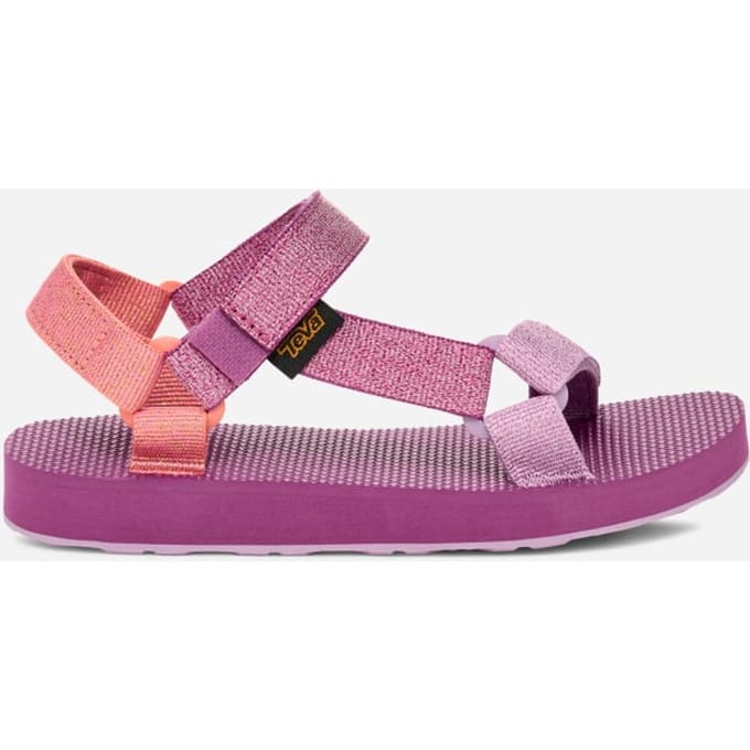 Teva Original Universal Metallic Sandalen in Pink/Purple Multi, Maat 24/25