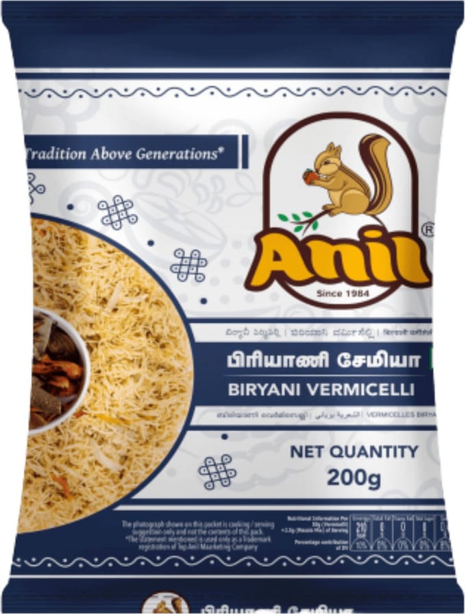 Anil - Biryani Vermicelli met Kruidenmix - 3x 200 g