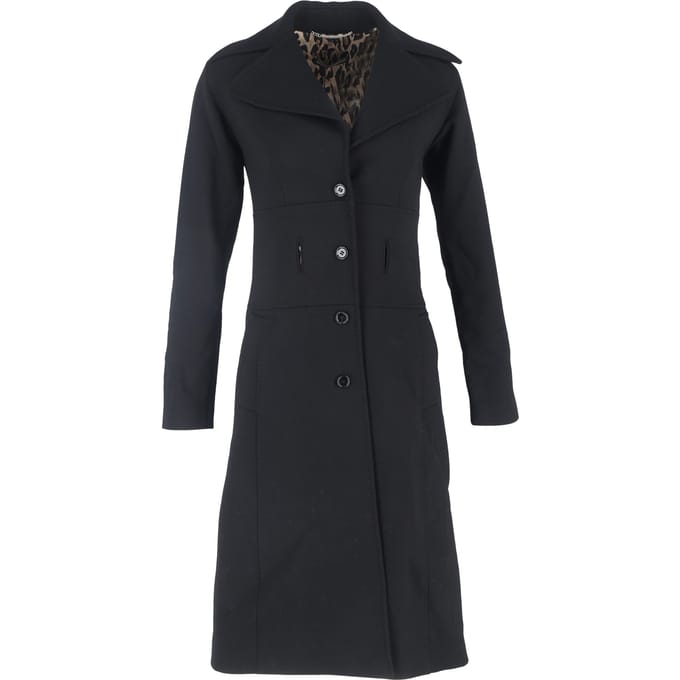 Dolce & Gabbana single-breasted jas met zakken in zwarte wol
