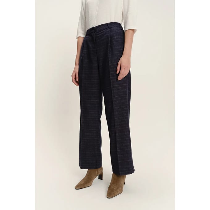Pantalon met een knoopsluiting dames Greenpoint