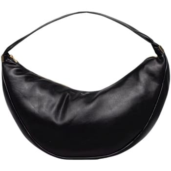 Calvin Klein Pinched Soft Crescent - Schoudertas L 35 cm (schwarz)