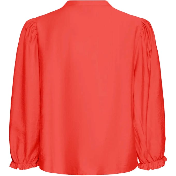 Dames blouse met 3/4 mouwen Ichi Wilma