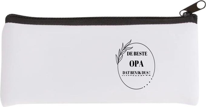 Akyol - de beste opa dat ben ik dus Etui - Opa - de beste opa - verjaardag - cadeau - kado - geschenk - 20 bij 9 cm