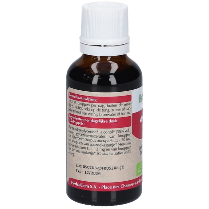 HerbalGem Venagem Bio | Zware Benen 30 Druppels