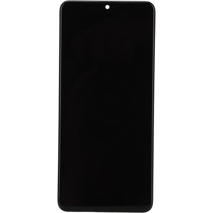 Remplacement d'écran LCD Écran LCD Tactile Remplacement de Numériseur Kit de Cadre pour Galaxy A31 black