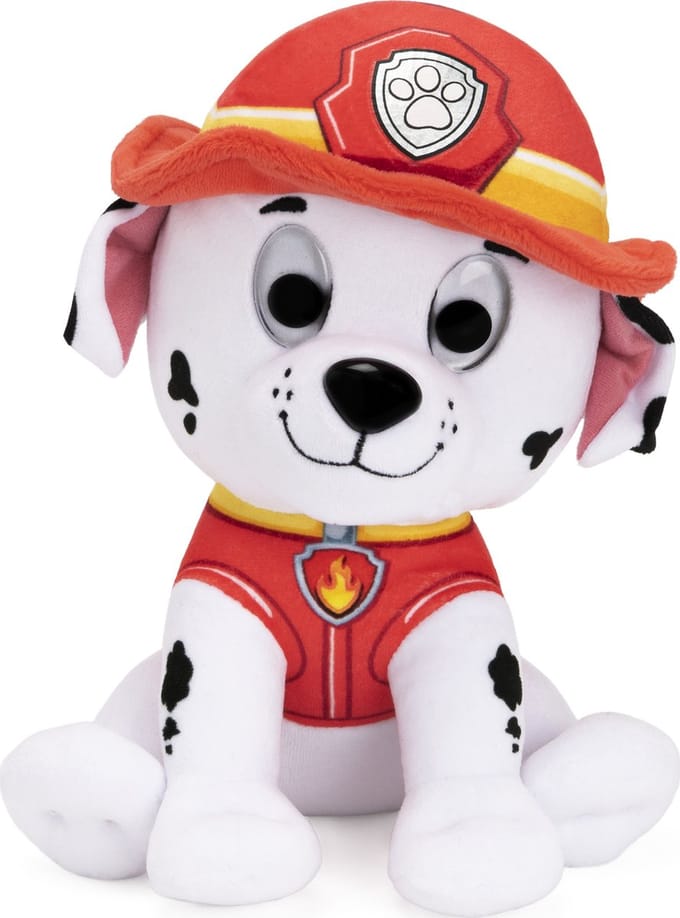 Spinmaster PAW Patrol Pluche - Marshall 23cm Knuffels en pluche