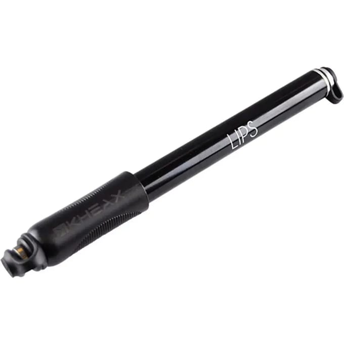 Mini handpomp, composiet handvat, aluminium lichaam, M 9,7 bar Kheax Lips HP Bars