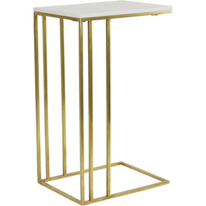 Light & Living bijzettafel roshan 41x31x71cm -
