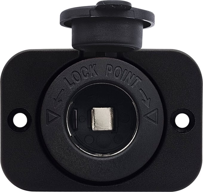 ProRide 12V Sigarettenaansteker Stopcontact Inbouw - 12/24V - 10A - Complete set - Stopcontact Auto, Boot en Camper