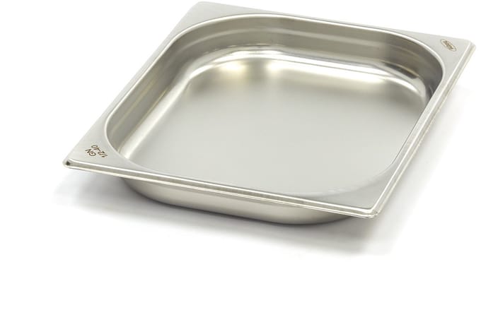 Gastronorm Bak - 1/2 GN - 4 cm Diep - RVS