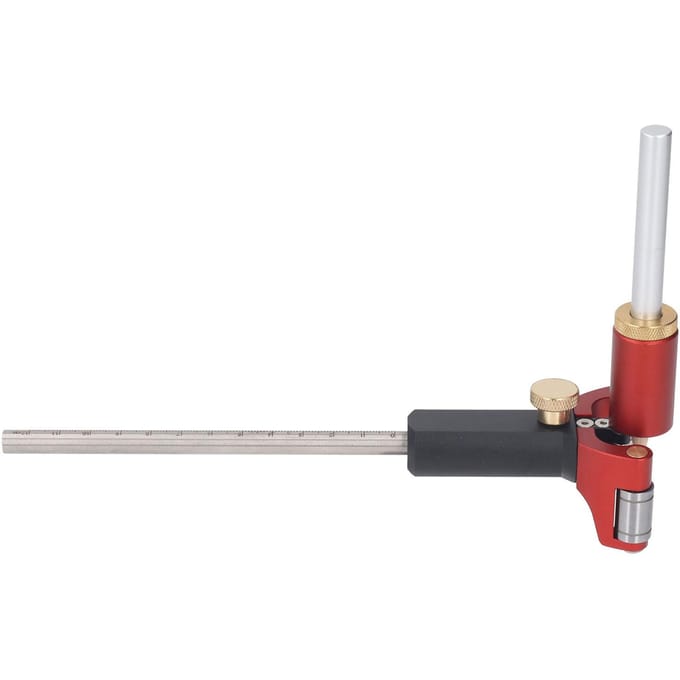 Multifunctioneel Afteekgereedschap 0 tot 120 mm Lineaire Boog Dubbel Doel Aftekenpen voor Keramiek IJzer Acryl gray