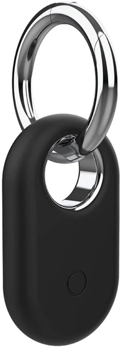 Samsung Galaxy SmartTag 2 Hoesje Siliconen met Ring Zwart