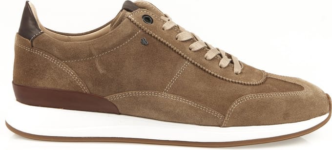 Van Bommel Sbm-10015 Lage sneakers - Heren - Bruin - Maat 42,5