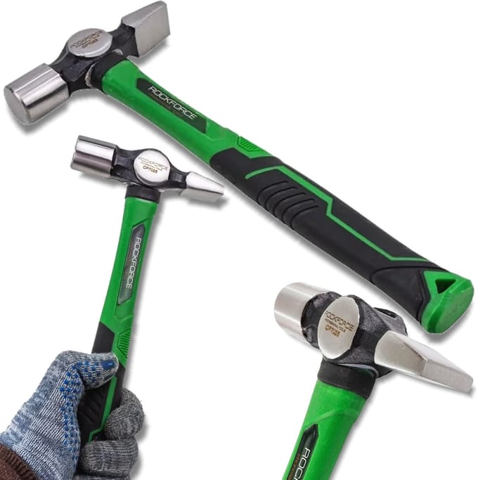 Rockforce RF-CP7025 Serie - Młot Ślusarski - 400g - Ergonomisch - Gehard Staal