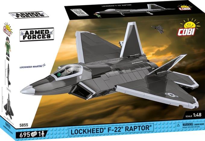 COBI Lockheed F-22 RAPTOR - COBI-5855