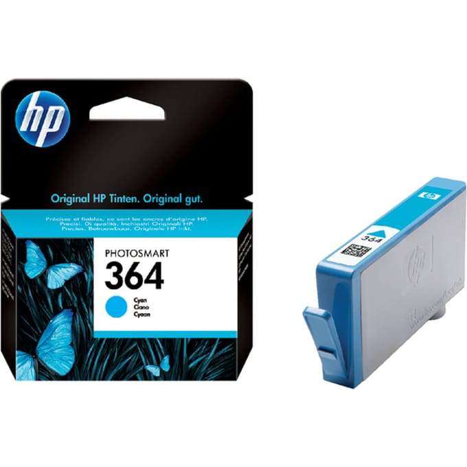 HP Inktcartridge 364 (CB318EE) Cyaan
