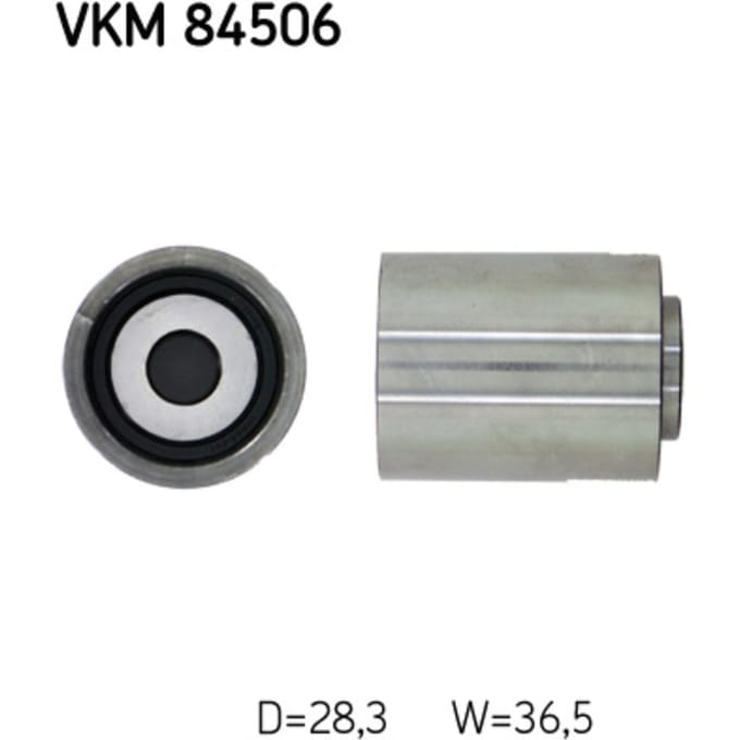 Geleiderol, distributieriem SKF VKM 84506