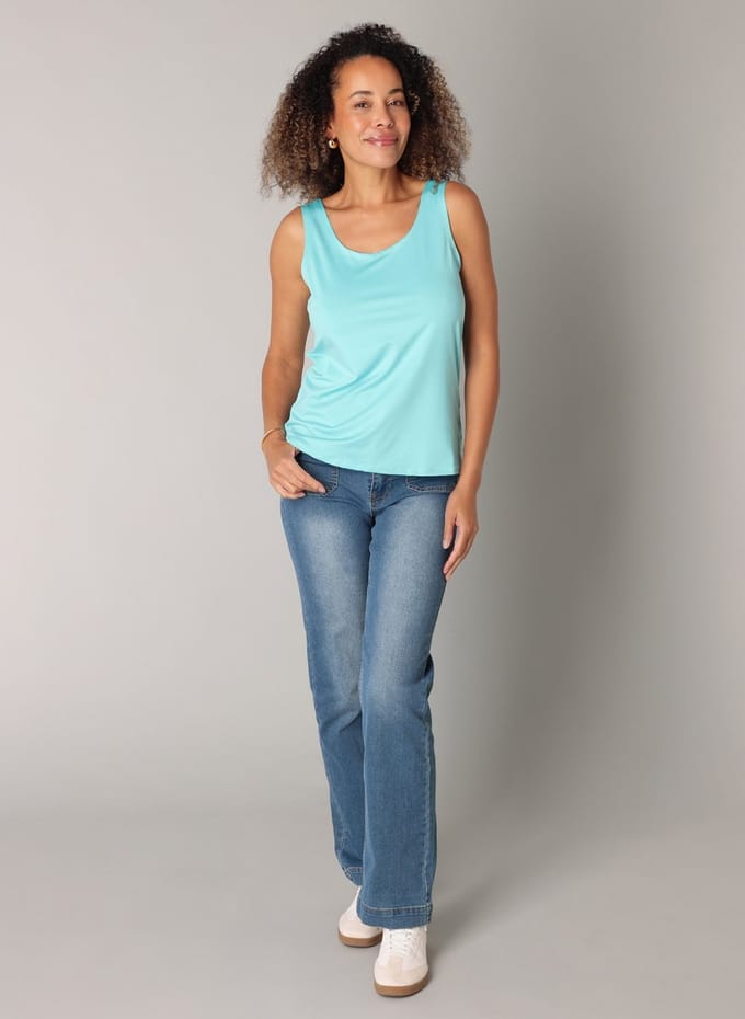 ES&SY Natasia T-shirt - Aqua - maat 40