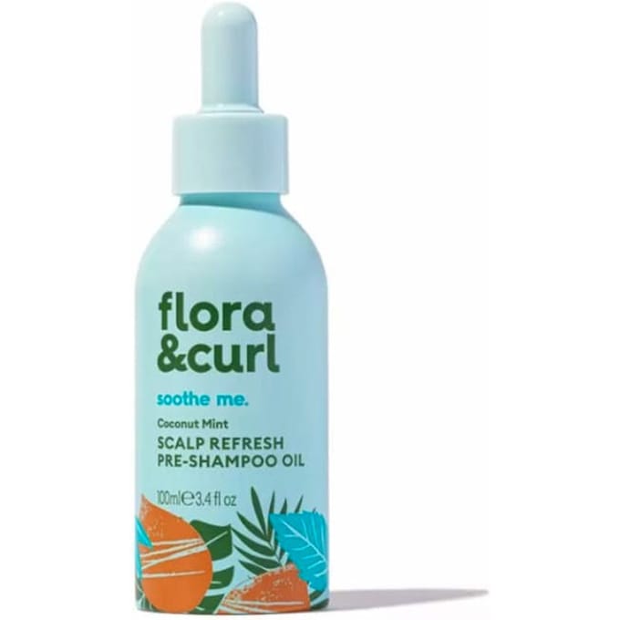 Flora & Curl Flora &amp; Curl Coconut Mint Scalp Refresh Pre-Shampoo Oil 50 ml